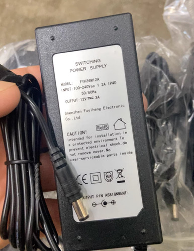 Fyh36m12a 12v 2 1 - 3a, 5.5*2.1