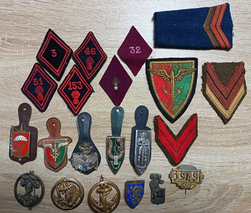 Lot insignes losanges - lot, +