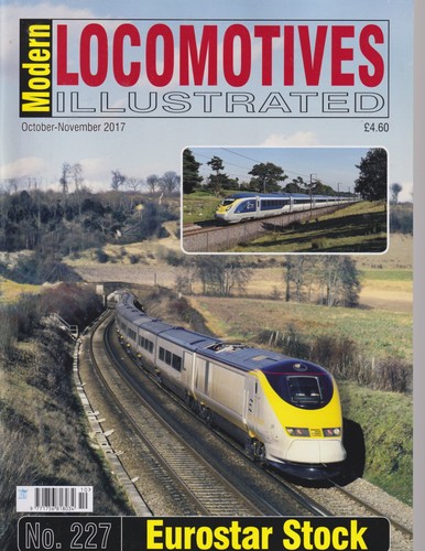 Modern locomotives illustrated - modern,