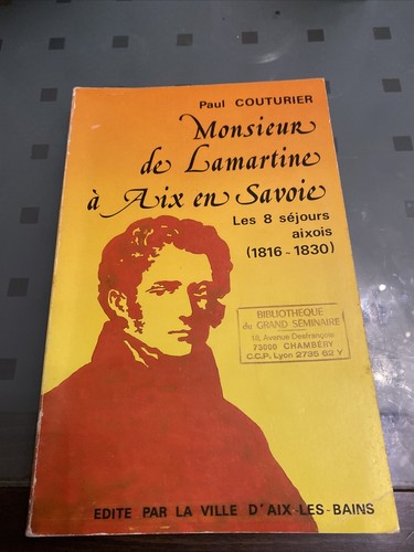Ancien livre monsieur - monsieur, de