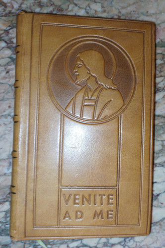 Ancien missel 1936 maroquin - ancien,