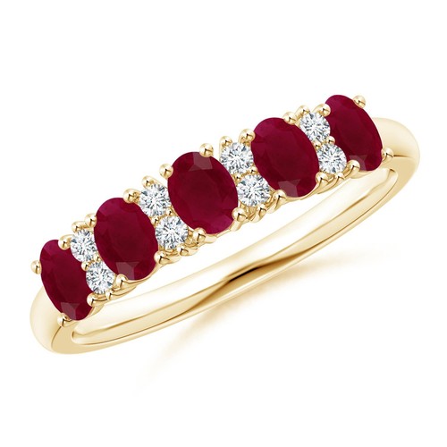 Angara bague alliance rubis - angara,
