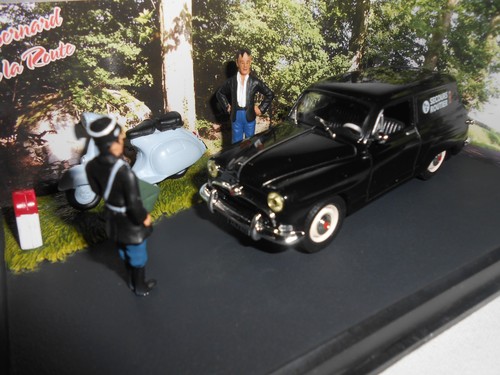 Diorama rn7 simca aronde - diorama,