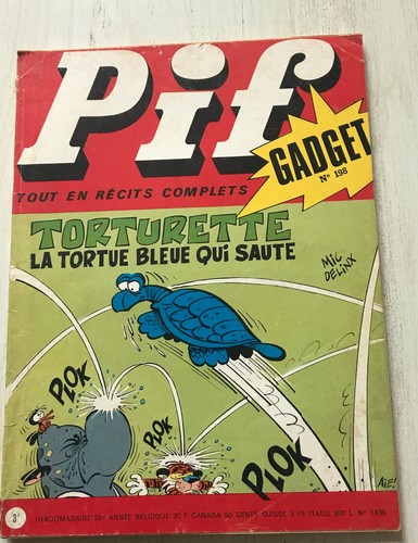 Magazine pif gadget - gadget, ancien