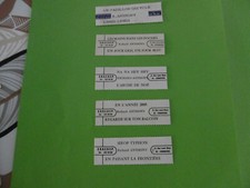 étiquettes juke-box RICHARD