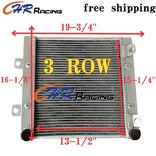 3ROW Left Radiator for