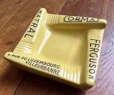 Cendrier publicitaire CORMAT