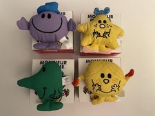Lot De 4 Peluches Monsieur