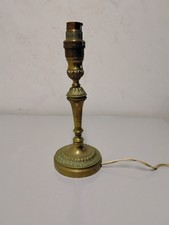 Pied De Lampe Ancien En Laiton