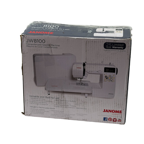Janome jw8100 sewing - jw8100,