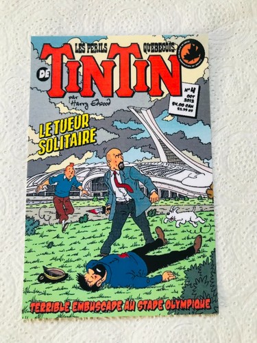 Carte postale 15x10 tintin - carte,