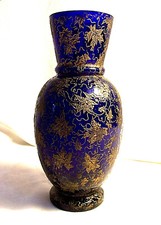 VASE ancien CRISTAL épais