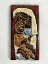 Plaque murale vierge - plaque,