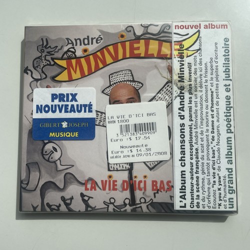 André minvielle la vie - minvielle, –
