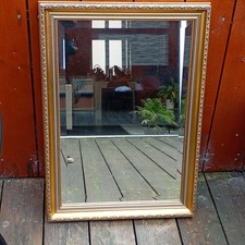 Miroir ancien avec verre