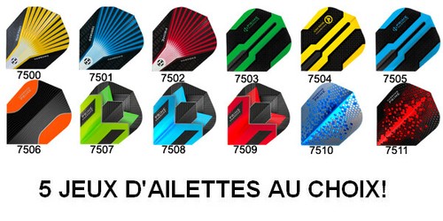 Jeux 15 ailettes de - jeux, =
