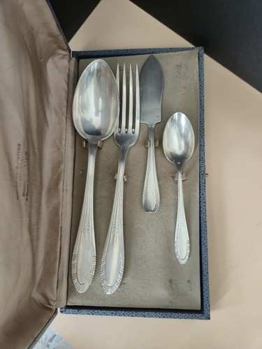 Coffret couverts anciens en - coffret,