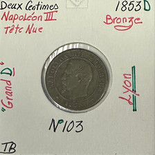 2 CENTIMES NAPOLEON III -