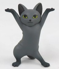 Mini figurine porte stylo chat