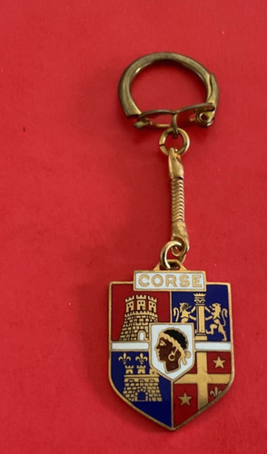 Porte clefs émaillé - corse,