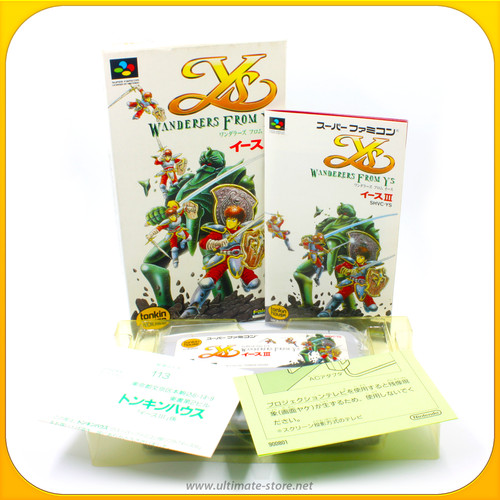 Jeu snes iii wanderers from - snes,