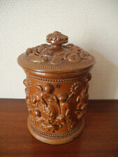 ancien pot tabac grès