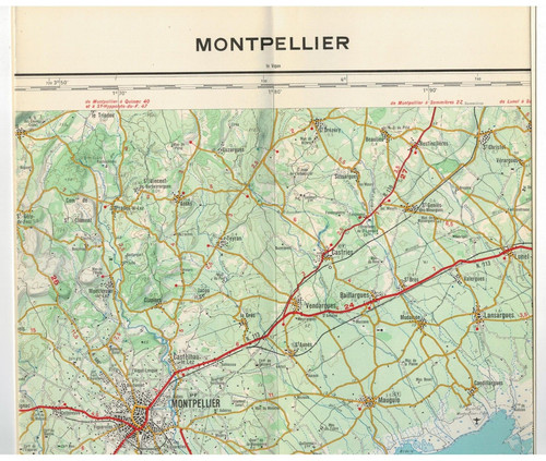 Montpellier herault carte - montpellier,