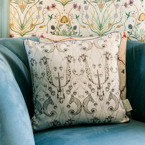 Coussin canapé château - coussin, le