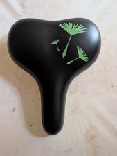 Selle de vélo ville VTT gel noir vert  marque - SELLEROYAL RIO