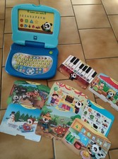 Tablette pour kids jeu VTech P'tit Genius Panda avec 8 cartes programme + piles
