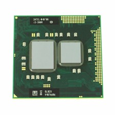 Intel Core i3-380M Dual-Core 2.5GHz/3M SLBZX Socket G1 Laptop CPU Processor