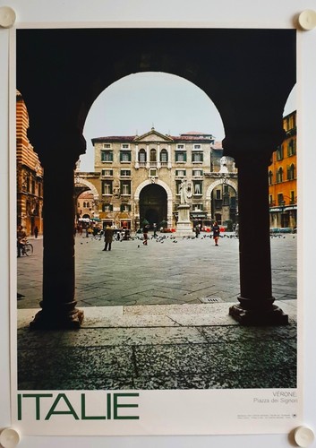 Affiche tourisme italie verone - affiche,