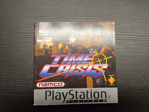 Notice seule time crisis sony - notice,