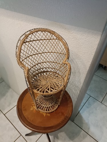 Chaise fauteuil osier rotin - fauteuil,