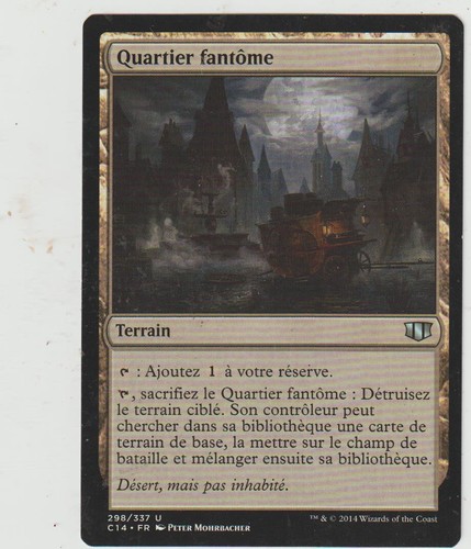 Carte quartier fantôme - carte, /