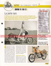 BMW R90S 1973 ( R90/S R 90 900 ) Joe Bar Team Fiche Moto #000929