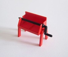 PLAYMOBIL (V184) CAMPING - Barbecue Rouge Camping Car 3148 3258 Caravane 3249