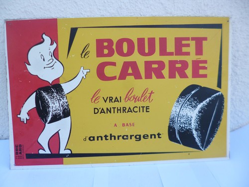 Ancien plaque töle boulet - tÖle,