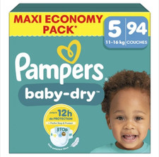Maxi Pack 94 Couches PAMPERS