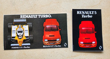 RENAULT 5 R5 turbo  2 sticker autocollant racing RALLYE 80 F1 vintage adesivo