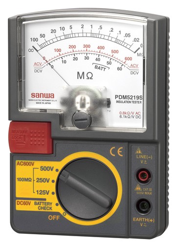 Testeur isolation analogique - testeur,