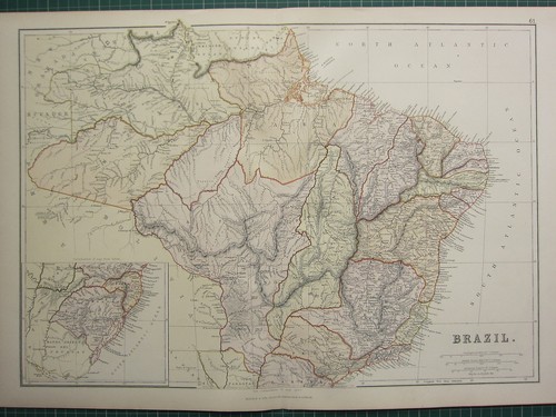 1882 grande carte - 1882, antique