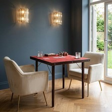 Table de Jeu Pliante Ancienne