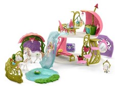 SCHLEICH - Accessoires et figurine de l'univers BAYALA - Maison de fleur pail...