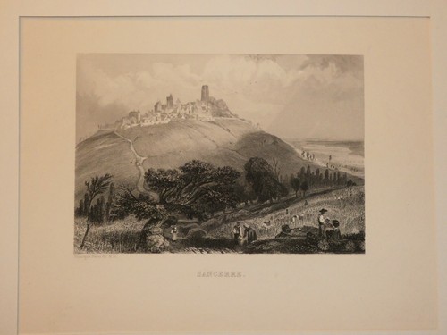 Gravure xix eme sancerre - xix,