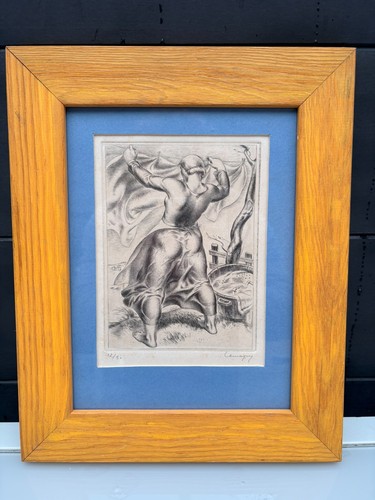 Ancien gravure encadrée - ancien,