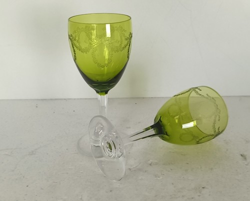 Two art deco - art, glasses