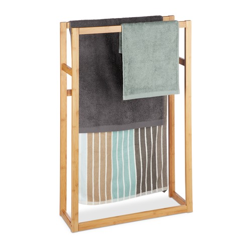 Porte serviettes sur pied - porte-serviettes,