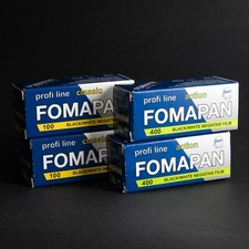 4x Fomapan 100 and 400 ISO