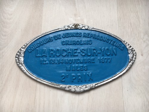 Plaque concours agricole - de,